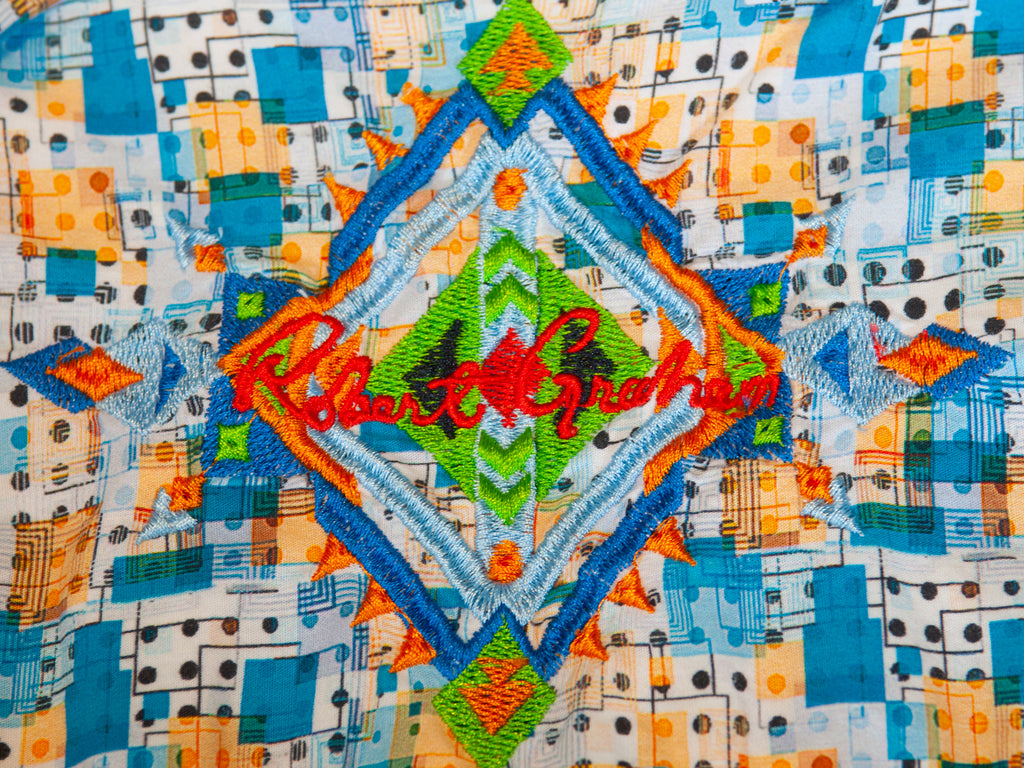 Robert Graham Geometric Print Shirt