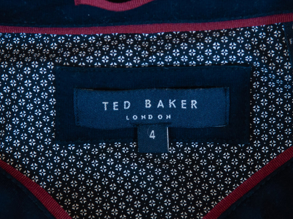 Ted Baker Navy Blue Stokkenn Polo Shirt