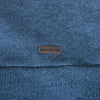 Hugo Boss Gray Shawl Collar Wawy Sweater