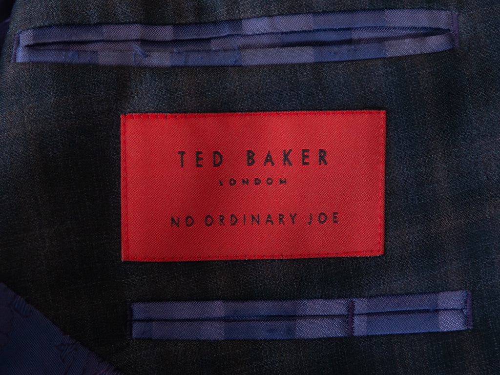 Ted Baker Grey Check Blazer