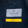 Canali Kei Charcoal Grey Flannel Blazer