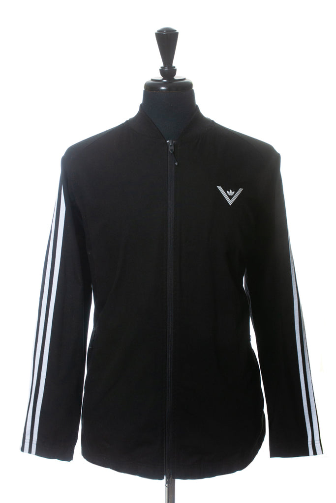White Mountaineering X Adidas Black Zip-Up Jacket Luxmrkt.com 