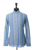 Etro Blue Striped Cotton Shirt