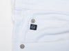 AG Jeans White Matchbox Slim Straight Jeans