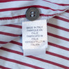 Paul Smith Red on Gray Stripe Slim Fit Shirt