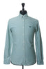 Maison Kitsune Light Green Oxford Button Down Shirt