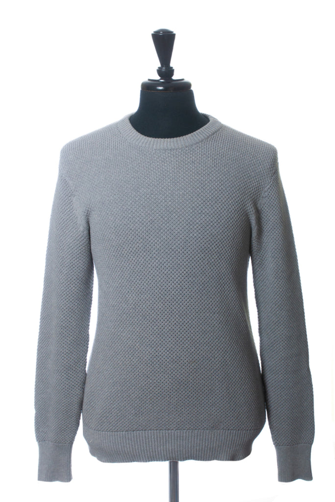 Michael Kors Grey Knit Crew Sweater
