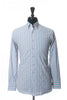Antonio Valente Blue Pattern Stripe Limited Edition Shirt