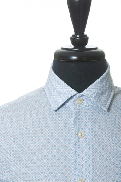Baldessarini Blue Geo Print Kirk Shirt