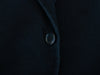 Prada Black Flannel Two Button Blazer