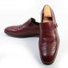 Salvatore Ferragamo Mahogany Red Buckle Shoes