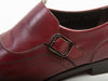 Salvatore Ferragamo Mahogany Red Buckle Shoes