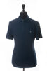 John Varvatos Washed Navy Blue Polo Shirt