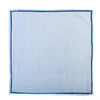 Jacob Cohen Light Blue Striped Print Square Scarf