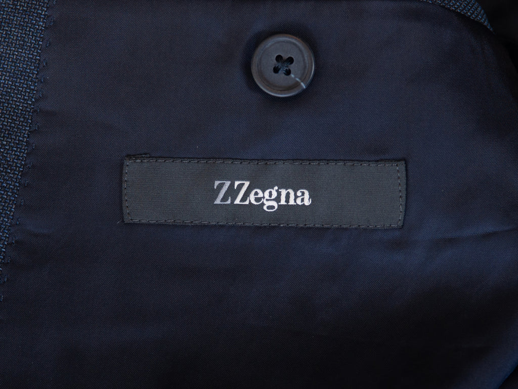 Zzegna Gray Drop8 Wool Suit