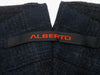 Alberto Charcoal Grey Check Regular Slim Fit Wool Blend Lou Pants