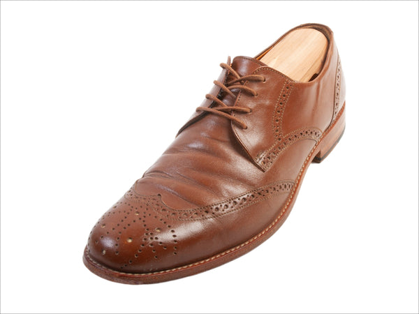 Poppy Barley Brown Wingtip Shoes