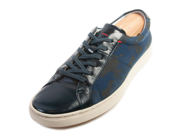 Hugo Boss Blue Canvas Sneakers