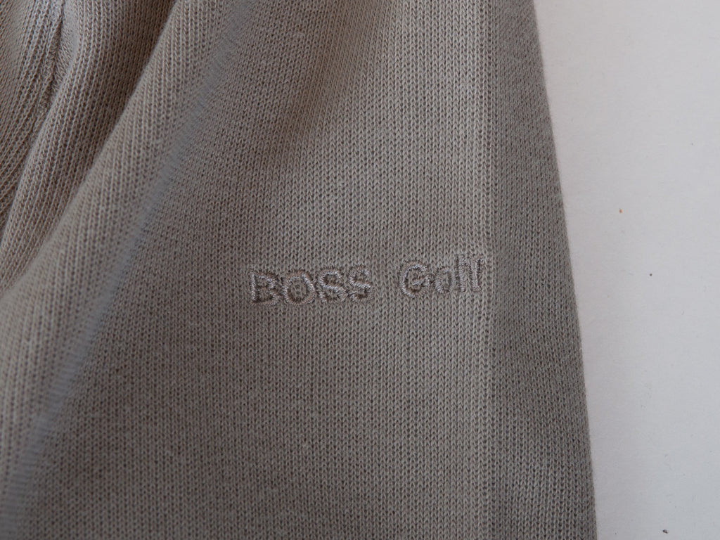 Hugo Boss Light Brown Hit8 Half Zip Sweater