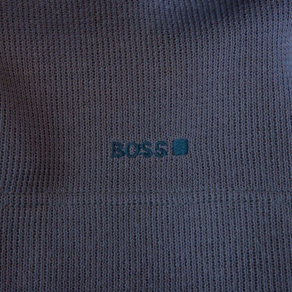 Hugo Boss Grey Anniversa22 Long-Sleeve Knit