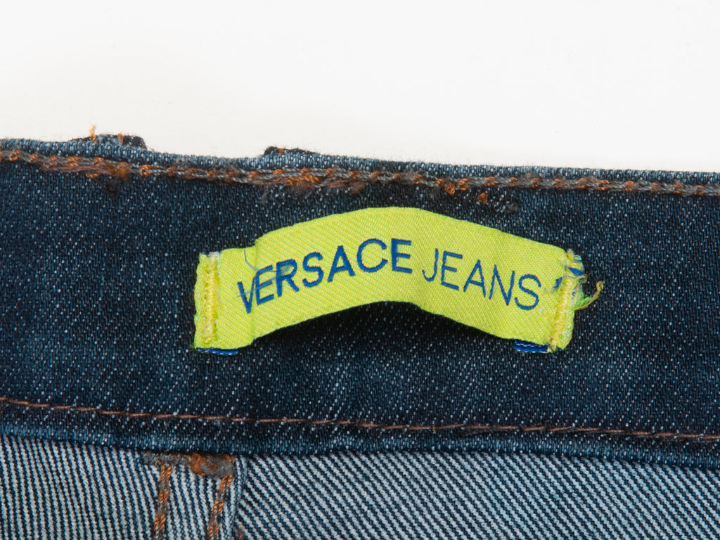 Versace Jeans Slim Fit Dark Wash Denim