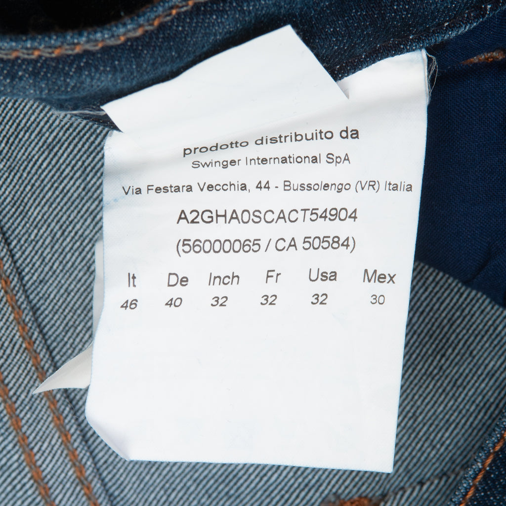 Versace Jeans Slim Fit Dark Wash Denim