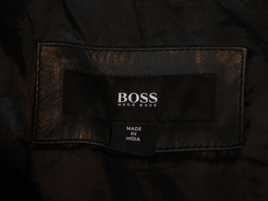 Hugo Boss Black Lamb Leather Acken Jacket
