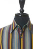 Robert Graham Bold Multi Striped Embroidered Shirt