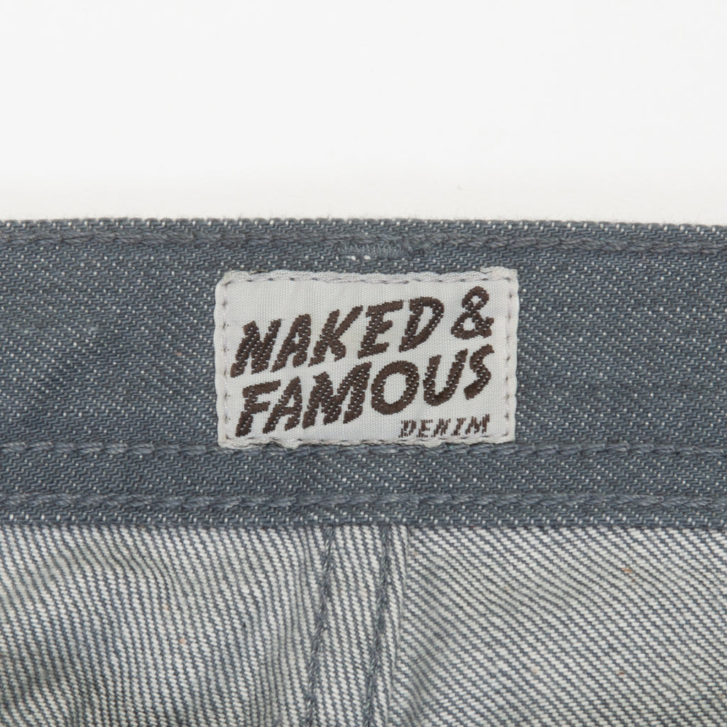 Naked & Famous WeirdGuy Grey Selvedge Jeans
