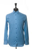 Eton Blue Check Slim Fit Shirt
