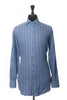 Etro Blue Pattern Stripe Shirt