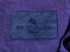 Etro Bold Purple Silk Cotton Blazer