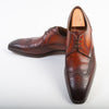 Magnanni Brown Full Brogue Wingtip Derby Shoes