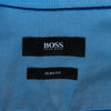 Hugo Boss Blue Check Slim Fit Marco_2 Short Sleeve Shirt