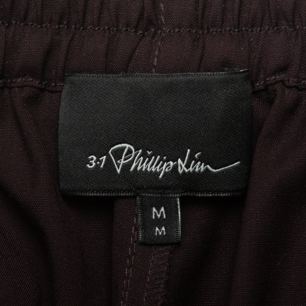 3.1 Phillip Lim Merlot Drawstring Pants
