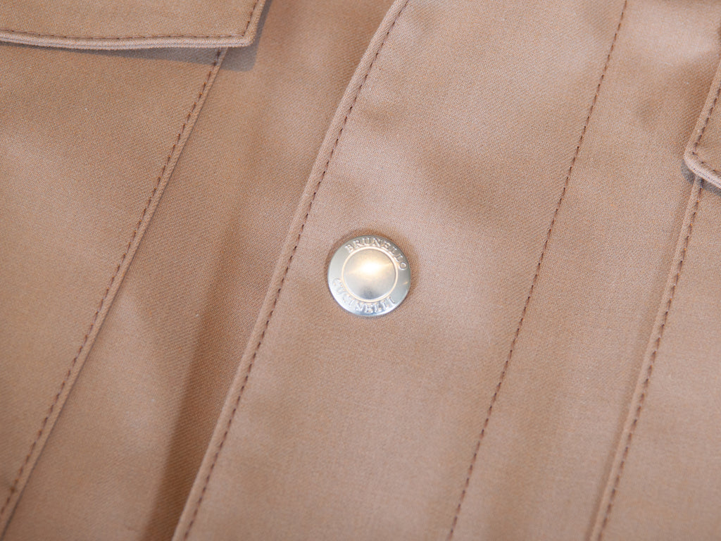 Brunello Cucinelli Light Brown Field Jacket