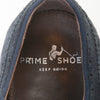 Prime Shoes Blue Suede Ferrara Wingtip Shoes