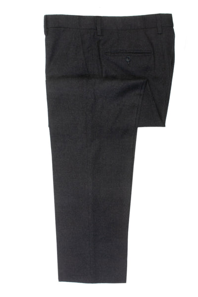 Etro Charcoal Grey Stretch Flannel Trousers