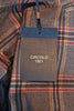 Circolo NWT Brown Check Easy Jersey Blazer