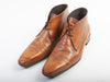 Ortiz & Reed Hand Made Brown Leather Dress Chukka Boots