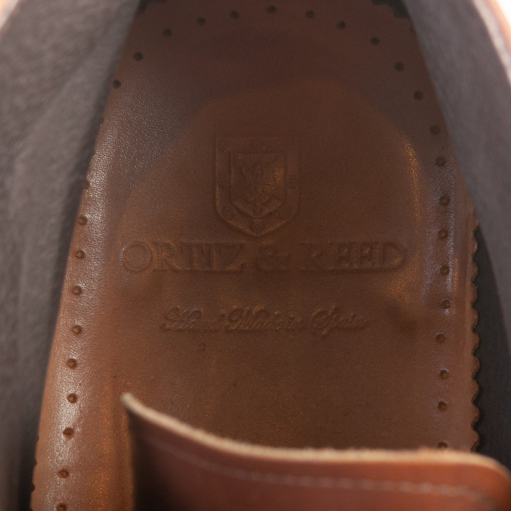 Ortiz & Reed Hand Made Brown Leather Dress Chukka Boots