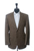 Empire Brown Herringbone Tweed Blazer