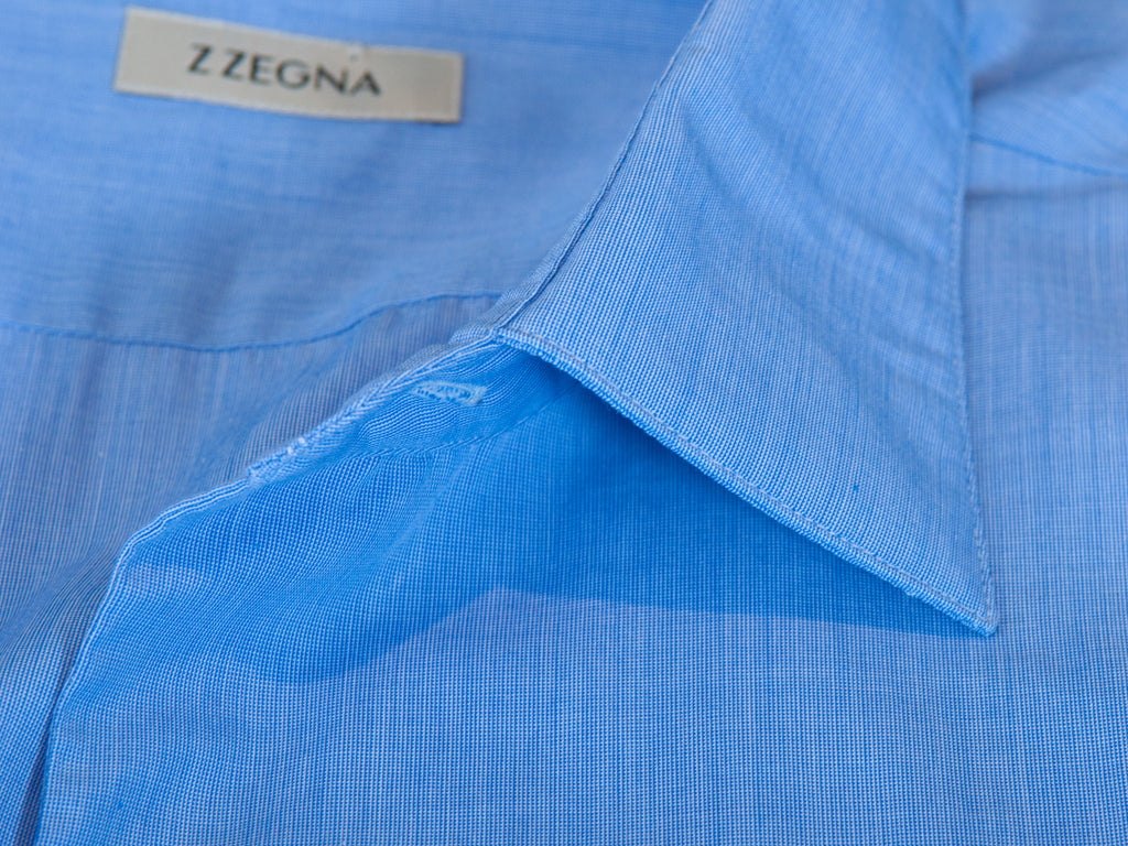 ZZegna Striped Block Dress Shirt