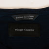 Wings + Horns Navy Blue Knit Pullover
