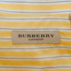 Burberry London Pale Yellow Striped Shirt
