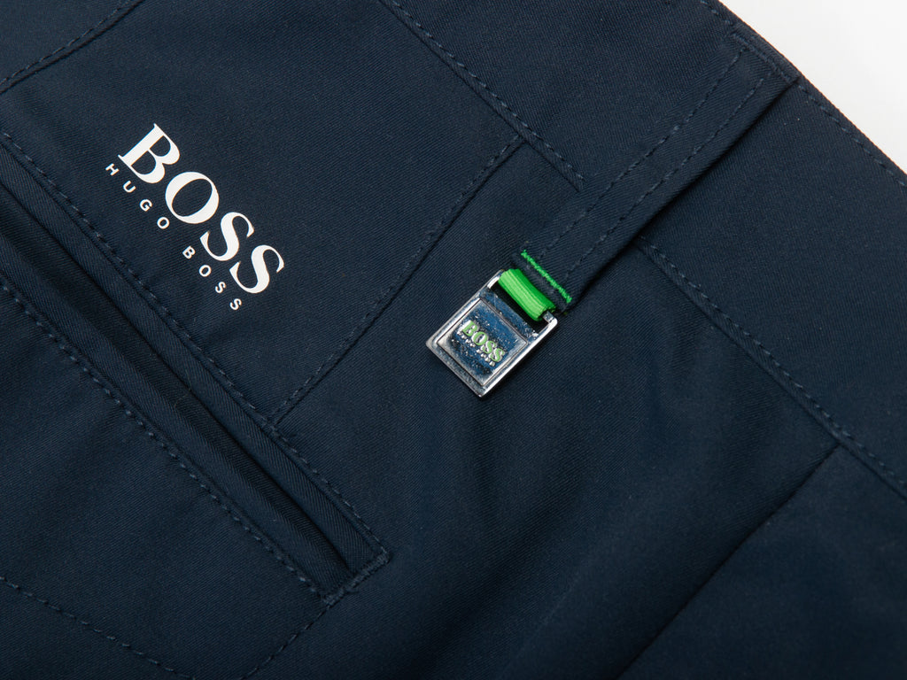Hugo Boss Navy Blue Slim Fit Hakon7 Golf Pants