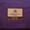 Borrelli Napoli NWT Purple Birdseye Cotton Shirt