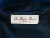 Luigi Bianchi Sartoria Burgundy on Navy Blue Striped Suit
