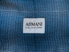 Armani Collezioni Blue Check Linen Shirt
