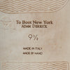 To Boot New York Black Leather Made by Hand Sneakers
